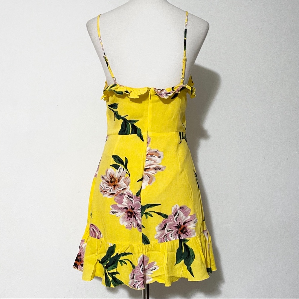 TOBI Yellow Summer Mini Dress - Picture 2 of 8